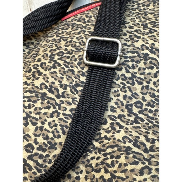 Vintage Fossil Leopard Print Crossbody Purse Shoulder Bag Adjustable Strap Y2K - Picture 8 of 16